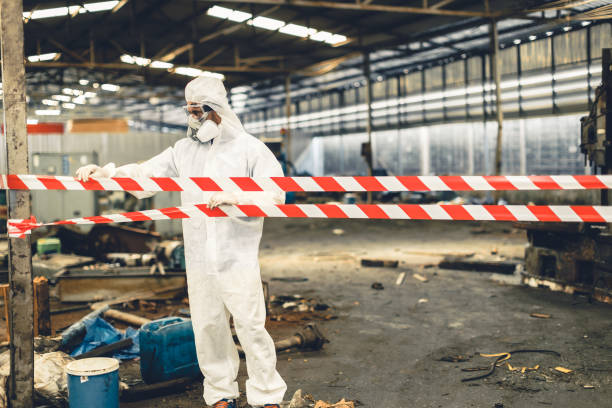 Professional Infectious Disease Decontamination technician working in Rio Nido, CA